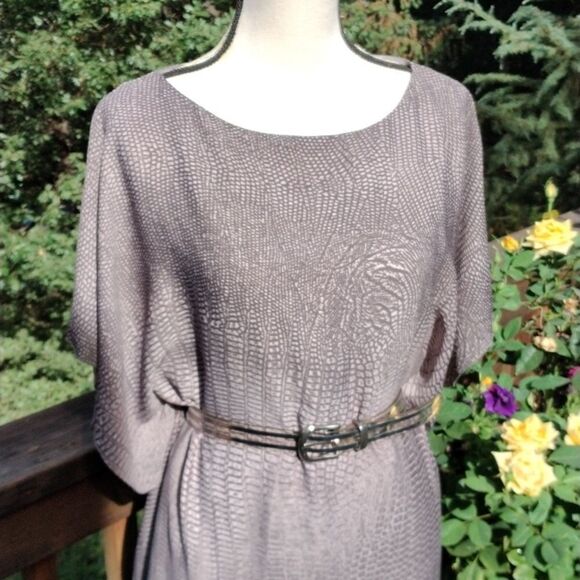 Halston Heritage Caftan Shape Dress - Picture 2 of 15